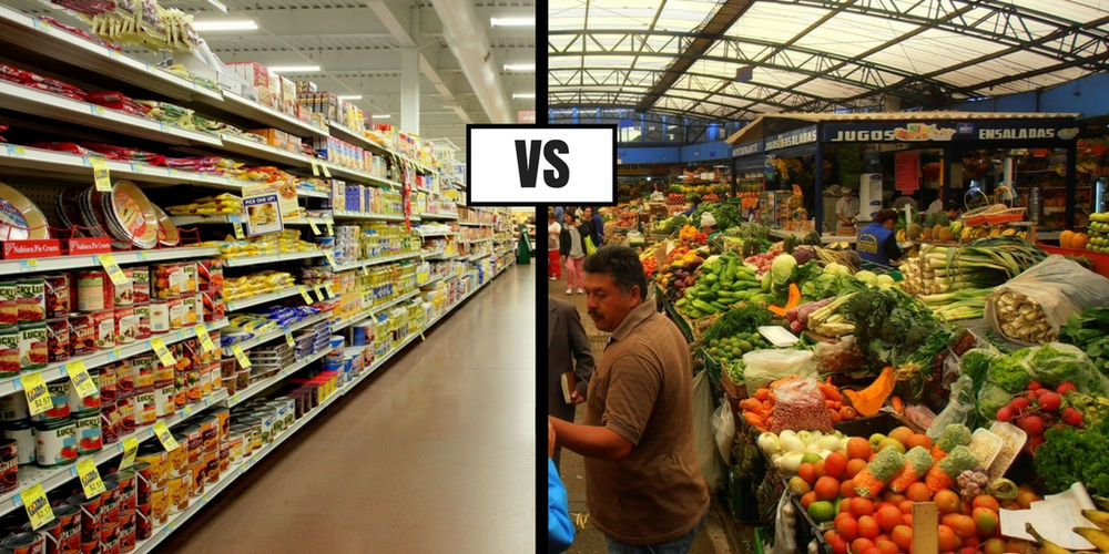 You are currently viewing Supermarket vs Local Market